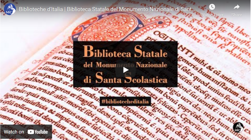 Biblioteca – Biblioteca S. Scolastica